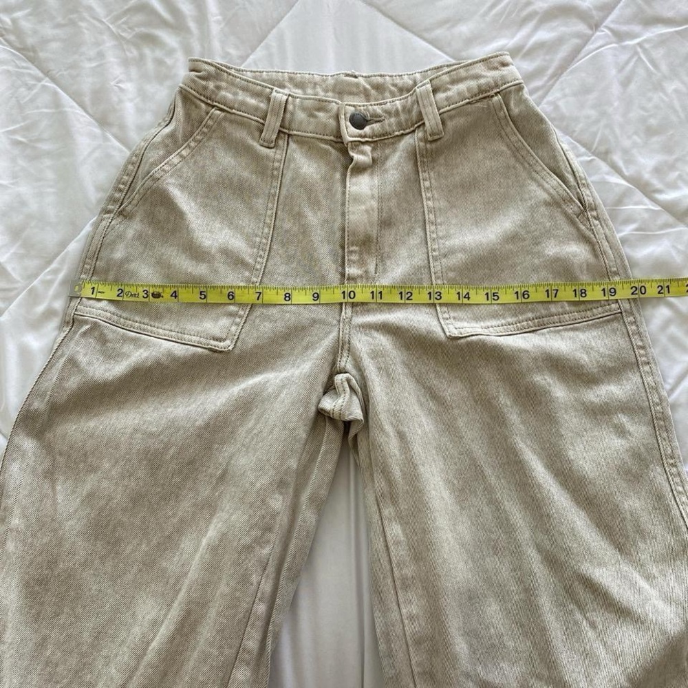 Universal Thread Cream Wide-Leg Pants - Picture 6 of 9